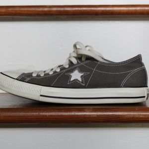 Grey Converse One Star Sneakers